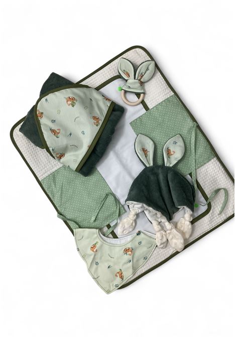  BOttega Artigiana Country Dreams | SET COMPLETO BABYDINOVERDE